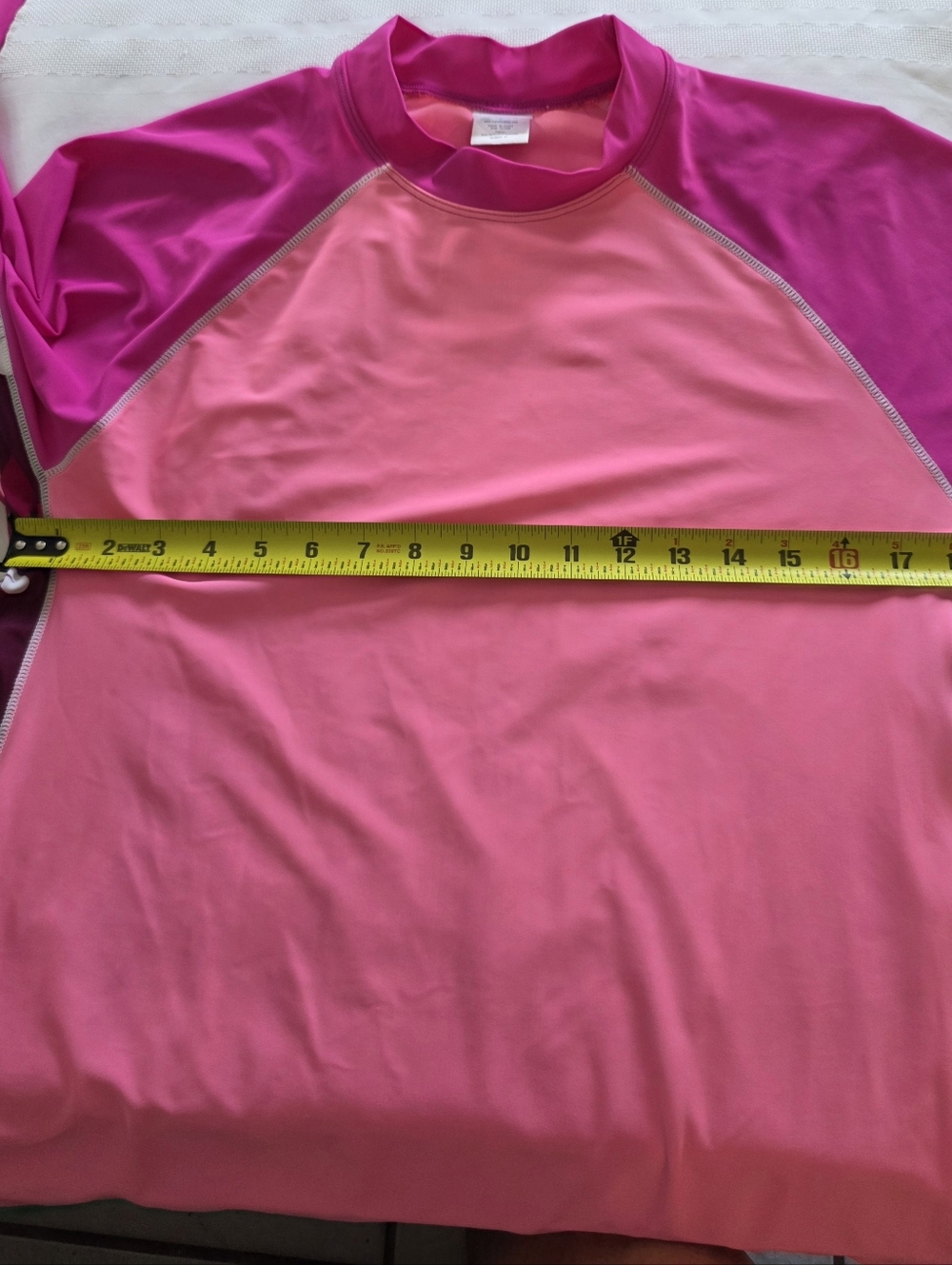 Tuga Women's Pink Rash Guard - Picture 10 of 11